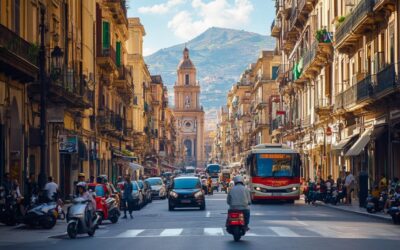 Comment se déplacer à Palerme facilement : bus, taxis et services de transport accessibles en Sicile